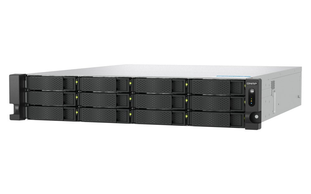 EAN 4711103084663 - QNAP TS-H1277AXU-RP NAS Bastidor (2U) AMD Ryzen™ 5 16 GB DDR5 0 TB QuTS hero Negro imagen 7