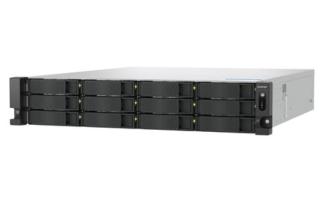 EAN 4711103084663 - QNAP TS-H1277AXU-RP NAS Bastidor (2U) AMD Ryzen™ 5 16 GB DDR5 0 TB QuTS hero Negro imagen 7