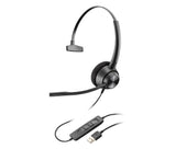 Plantronics Encorepro 310  Ep310 Usb-A Auricular Monoaural Con Cancelación De Ruido
