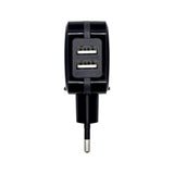 Aisens Cargador Usb 17w 5v/3.4a - 2xusb Con Control Ai - Negro