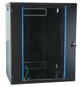 Efb 19" Wandgehäuse 18he, Fest, 1-Teilig, Ral9005, Tiefe 600 Mm