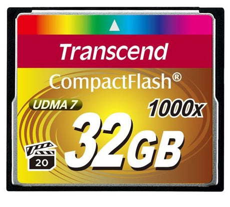 EAN 0760557823520 - Transcend 1000x CompactFlash 32GB MLC imagen 1