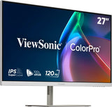 Monitor Pantone 27"  120hz 2k Qhd Validado 100  Srgb Y Calibrado De F Brica Con Usb-C De 90w. Negro