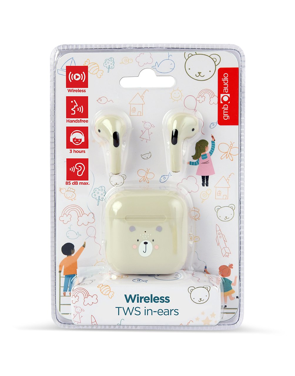 Gembird Auriculares In-Ear Bluetooth Tws Teddy