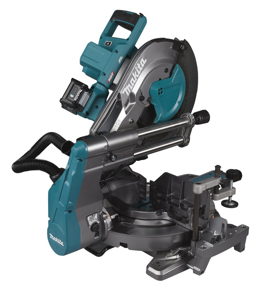 Tronzadora E Ingletadora Inalámbrica Makita Ls003gz01, 40 Voltios + Adaptador De Radio Azul, Bluetooth, Sin Batería Ni Cargador Ls003gz01