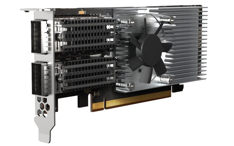 Qnap Qxg-100g2sf-E810 Adaptador Y Tarjeta De Red Interno Fibra 100000 Mbit/S