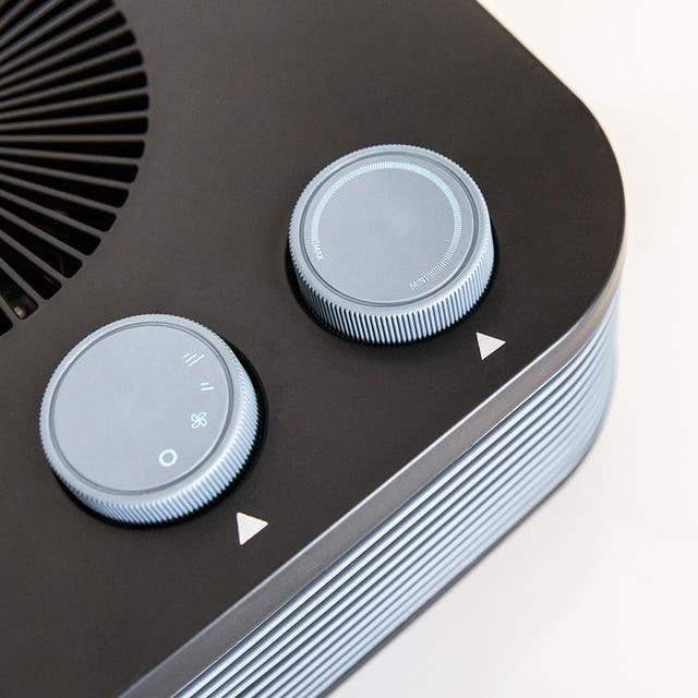 Calefactor Cecotec 08255  Eléctrico Interior Negro, Gris 2000 W Ventilador Eléctrico