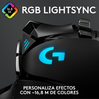 EAN 5099206080270 - Logitech G 910-005471 ratón Juego mano derecha USB tipo A Óptico 25600 DPI imagen 18