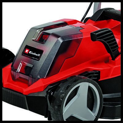 EAN 4006825646856 - Einhell GE-CM 18/33 Li (1x4,0Ah) Cortacésped de empuje a gasolina Batería Negro, Rojo imagen 3