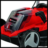EAN 4006825646856 - Einhell GE-CM 18/33 Li (1x4,0Ah) Cortacésped de empuje a gasolina Batería Negro, Rojo imagen 3