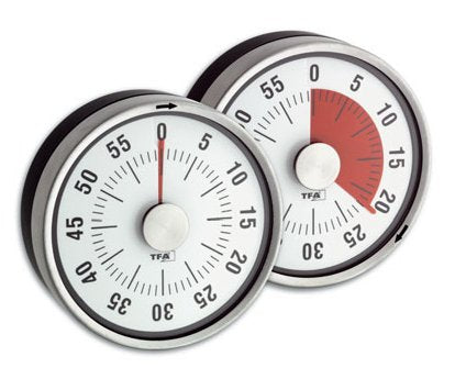 Temporizador De Cocina Analógico Tfa Temporizador Puck/Reloj De Cocina (Antracita)