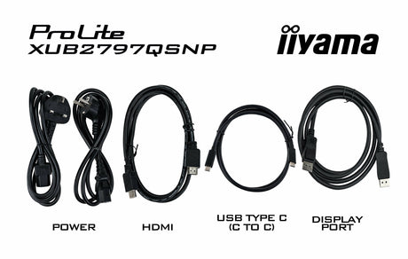 EAN 4948570124329 - iiyama ProLite XUB2797QSNP-B1 pantalla para PC 68,6 cm (27") 2560 x 1440 Pixeles Quad HD LED Negro imagen 15
