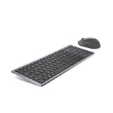 Dell Km7120w Teclado (Ingles) Rf Wireless + Bluetooth Qwerty Us International Grey, Titanium