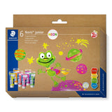 Maedtler Fingermalfarbe Nj Neon 6m Etui