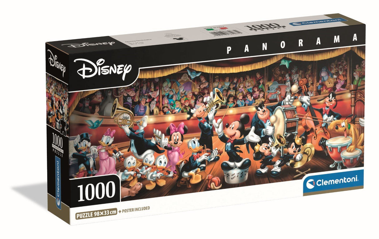 Puzzle Panorama Orquesta Disney 1000pzs
