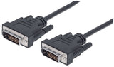EAN 0766623371803 - Manhattan 371803 cable DVI 3 m DVI-D Beige imagen 1