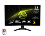 32"(81.3cm)Tft Msi Mag 32cq6fde Gaming 9s6-3dc91m-002 Retail