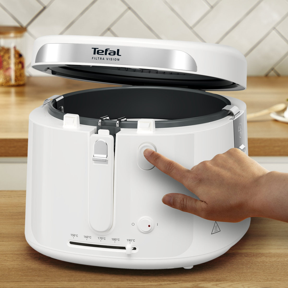 Tefal Filtra Vision Ff2541e0 Freidora Sencillo 2,1 L Independiente 1900 W Blanco