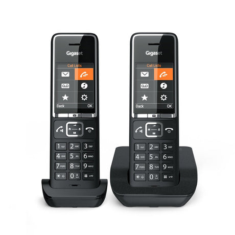 EAN 4250366866352 - Gigaset COMFORT 550 duo Teléfono analógico Identificador de llamadas Negro imagen 1