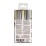 Talens Ecoline Rotuladores Brush Pen Punta Pincel Estuche De 5 Gris