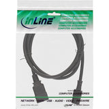 Adaptador De Corriente Inline, Iec-60320 C20 A C13, 3x1,5mm², Máx. 10a, Negro, 0,5m