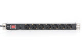 EAN 4016032266419 - Digitus DN-95403 limitador de tensión Negro 7 salidas AC 250 V 2 m imagen 2