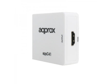 EAN 8435099525400 - Approx APPC41 adaptador de cable de vídeo RCA HDMI tipo A (Estándar) Blanco imagen 3