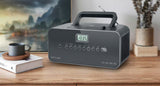 Radio Muse M-28dg Portable  Lecteur, Grey