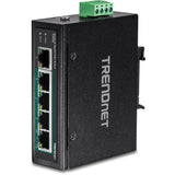 EAN 0710931161717 - Trendnet TI-PG50 switch No administrado Gigabit Ethernet (10/100/1000) Energía sobre Ethernet (PoE) Negro imagen 1