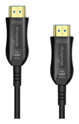 Cable  Mediarange Mrcs221 Hdmi 10 M Hdmi Tipo A (Estándar) Negro