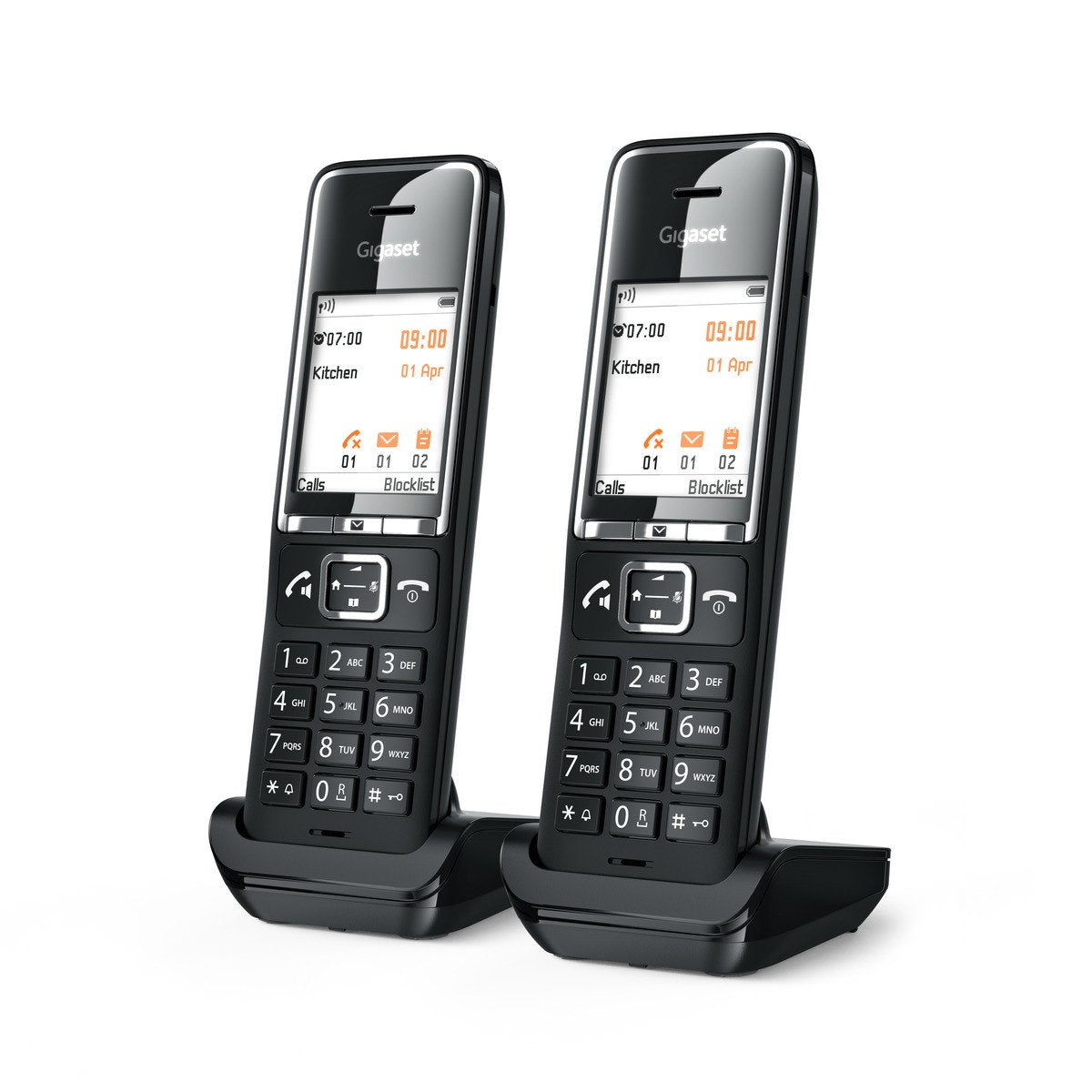 Telefono Gigaset Comfort 550hx Duo Black/Chrome