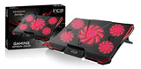 Base Refrigeradora Portatil Inca Arrax Gaming Notebook Cooler 5x Fan