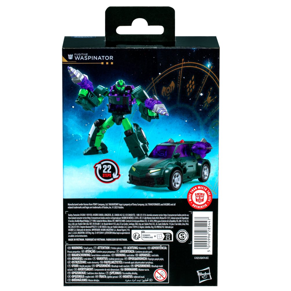 EAN 5010996285447 - Transformers Age of the Primes Deluxe Class Fugitive Waspinator imagen 5