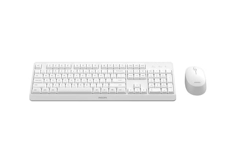 EAN 8712581806255 - Philips 3000 series SPT6307WL/16 teclado Ratón incluido Universal RF inalámbrico QWERTY Inglés Blanco imagen 4