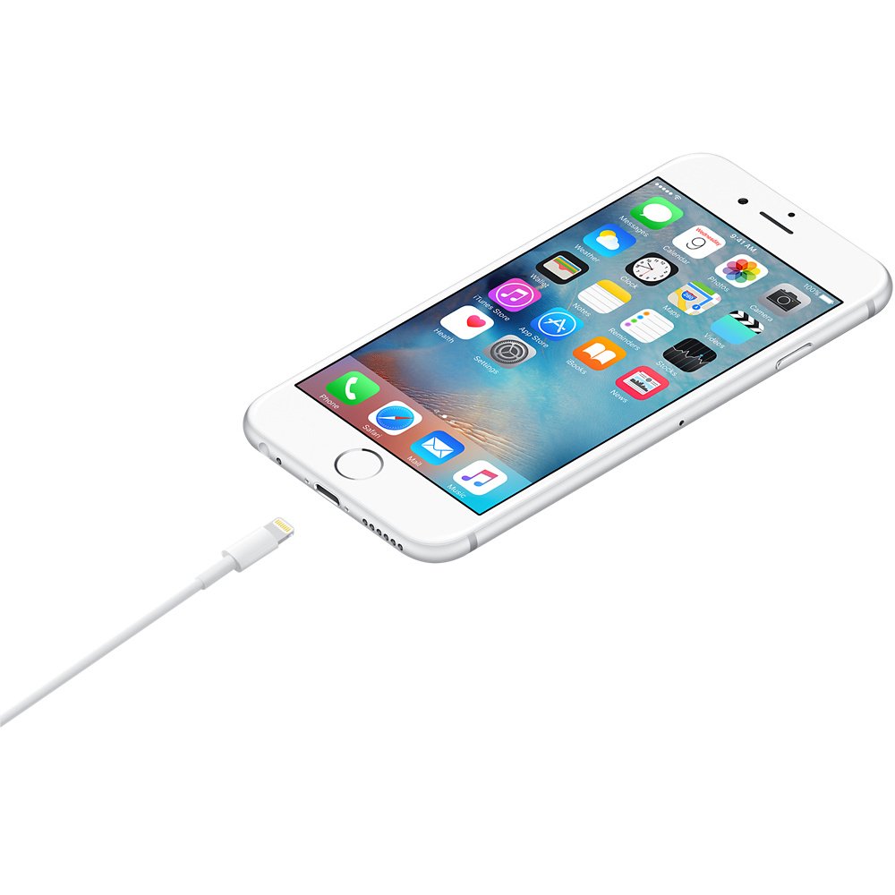 EAN 0190199534865 - Apple MUQW3ZM/A cable de conector Lightning Blanco imagen 2