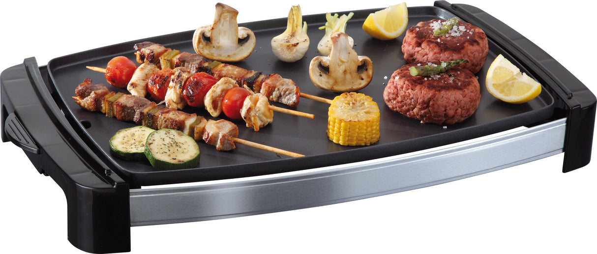 Plancha Para Asar Jata Gr204n 2000w 445*300mm Termostato Regulable Extraible Asas Toque Frío
