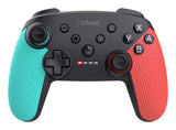 Gamepad Trust Gxt1246b Muta Inalambrico Recedptor Usb-Bt-Cable Usb-Vibracion-Multiplataforma Blu-Red