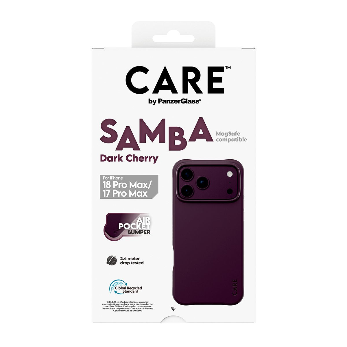 Care By Panzerglass Samba Case Ip17/18 Pro Max Deep Purple Ms