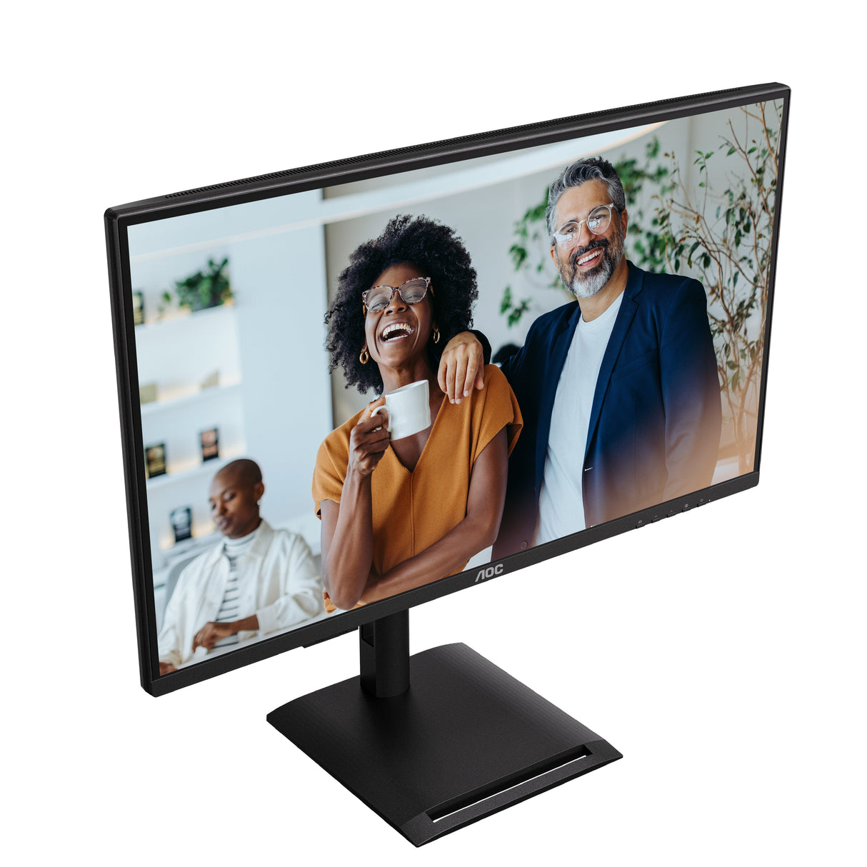 Aoc Q27p4cv 27" Ips Qhd 120hz 4ms Hdmi 2.0 Dp Usb C Dp Alt Mode Pd 96w Has