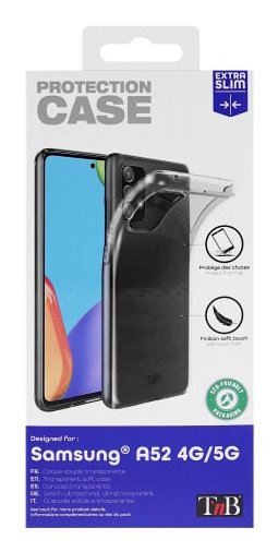 Tnb Silicona Case For Samsung A52 4g And 5g Transparent