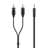 Belkin F3y116bt2m Cable De Audio 2 M 2 X Rca 3,5mm Negro
