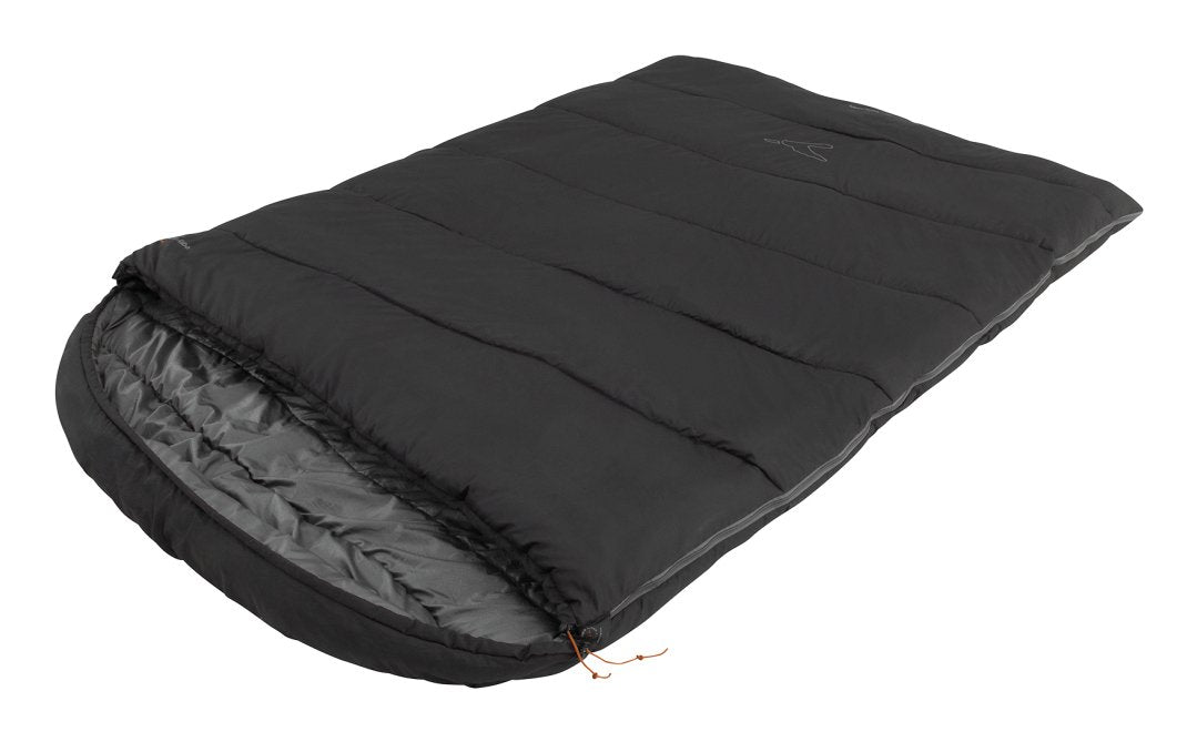 Saco De Dormir Easy Camp Raven Square Double 5°C Negro, Modelo 2025 240209