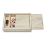 Zep Cx7546 Caja De Almacenaje Rectangular Madera