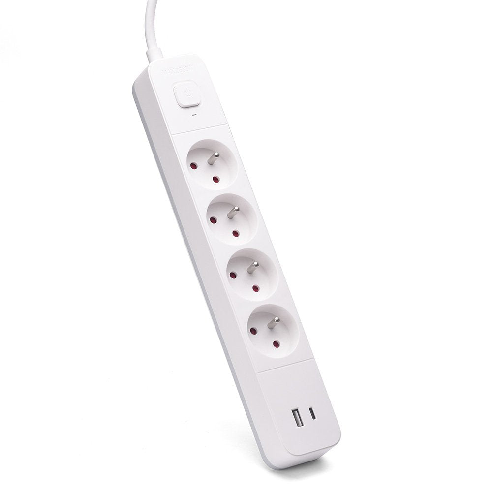 Regleta Tomas Savio Lz-114 Con Usb-A Pd 18w 1,5m