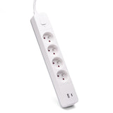 Regleta Tomas Savio Lz-114 Con Usb-A Pd 18w 1,5m