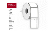 Label 102 X 152mm, Core 76mm,  Direct Thermal, Coatedùpaper,