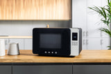 Smeg Mikrowelle M. Grill Moc01blmeu , Negro