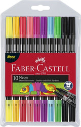 Faber-Camell Doppelfasermaler 10er Etui Neon