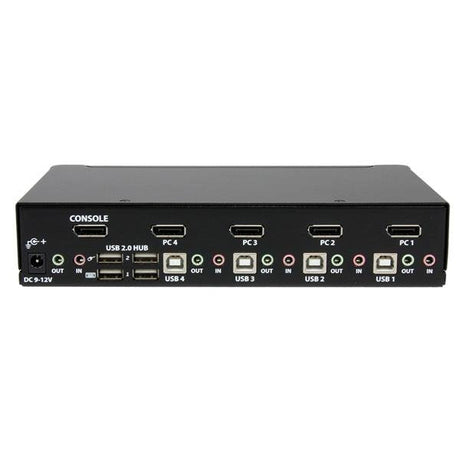 EAN 0065030837545 - StarTech.com SV431DPUA interruptor KVM Negro imagen 3