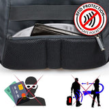 Port Designs Melbourne Mochila Poliéster Negro